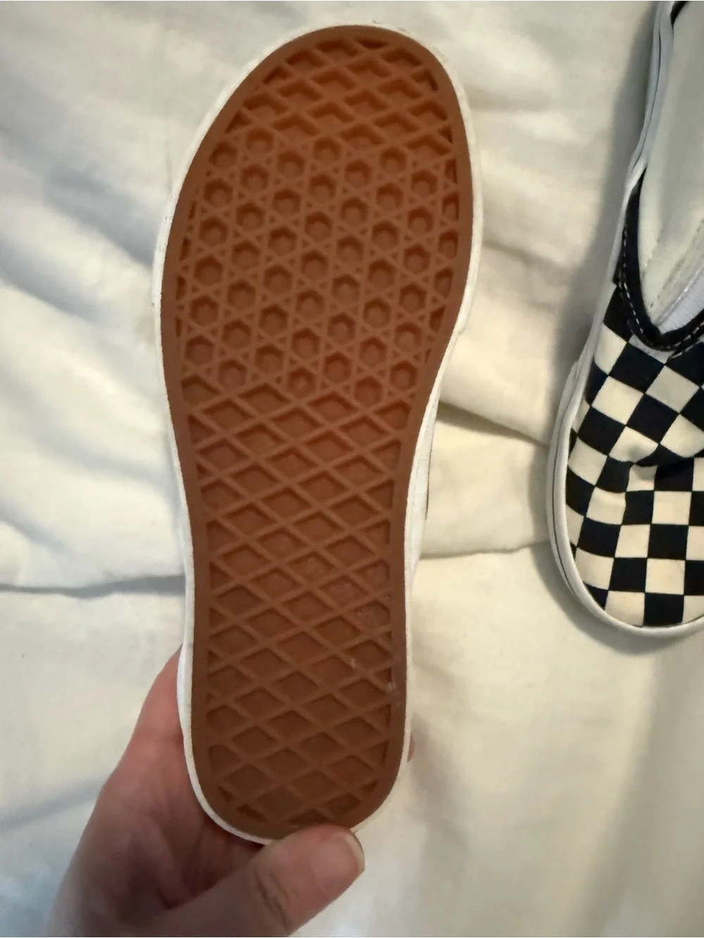 Vans Classic Slip-On Checkerboard sneakers - Black/White